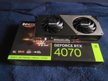 Placa video GeForce RTX 4070, 12GB GDDR6X, 192-bit, garantie emag 2027