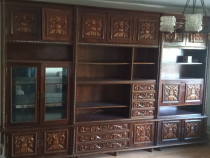 Bibliotecă vintage anii '90 în stare bună