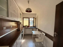 APARTAMENT COMPLET MOBILAT ȘI UTILAT, GRĂDINĂ PROPRIE ȘI