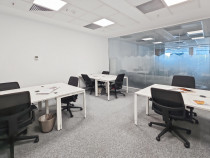 Spațiu de birou frumos proiectat pentru 5 persoane în Spaces Campus 6
