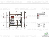 Apartament tip studio bloc nou metrou 1 Decembrie 1918
