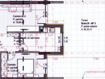 Apartament cu 2 camere 55,3mp + parcare, Soporului–aproape