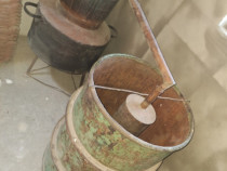 Cazan Țuica din cupru de 7 găleți jumate