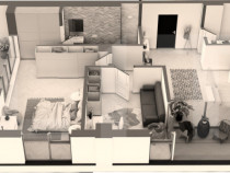 Penthouse de lux, 221 mp, vedere panoramica - zona centrala