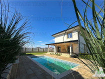 Vila lux 5 camere cu piscina in Dragomiresti-Vale