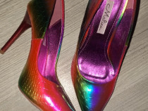 Pantofi Malien Multicolori, dama, stiletto