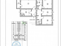 Apartament 4 camere Scriitorilor decomandat,155000 Euro