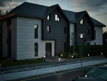 Vila 5cam-indiv la calcan-perete propriu/centru Popesti L...