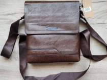 Geanta de umăr, Piele Ecologica, brand BENZI, BZ 5308 B, Maro