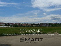 Teren intravilan 6500mp la drumul principal Campsor - Strand