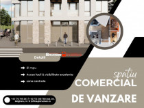 SPATIU COMERCIAL PREMIUM - locatie centrala, vizibilitate ex