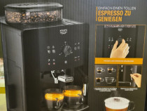 Espressor automatic Krups EA811010, tehnologie avansată. Nou.