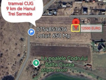 Bucium, sat Cercu, loturi de casă, teren 650mp