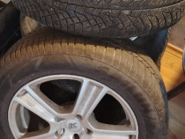 4 Jante aliaj echipate cu anvelope de iarnă