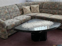 Masuta granit si canapea /coltar