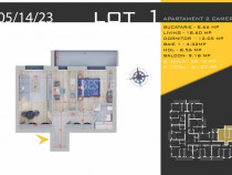 Apartament 2 camere design modern/Mutare Rapida