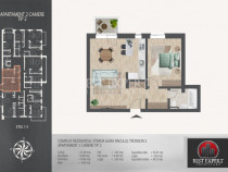 2 camere Zona Linistita -600 mt Metrou N.Teclu