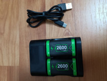 Set de 2 Baterii Re&icirc;ncărcabile, pentru Xbox One S/X