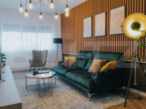 Apartament nou, ultracentral | Mobilat lux | 2 camere+logie