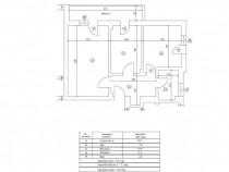 Apartament 2 camere, decomandat, 62 mp, cartier Veteranilor,