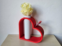 Vaza decorativa in forma de inima