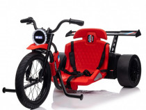 Motocicleta electrica Kinderauto Drift-Trike, 2x250W, 24V 10Ah RED