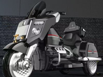 Motocicleta electrica Chopper Royce 2x 40W 12V cu telecomanda Black