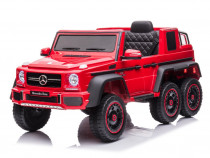 Masinuta electrica Mercedes G63 6x6 210W 12V 10Ah RED