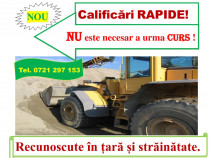 Atestat rapid buldoexcavator compactor operator utilaje vola