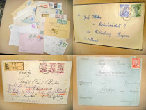 A536-Lot 37 bucati scrisori vechi corespondenta Europa.