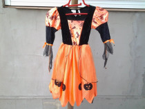 Pumpkin Costum Copii de Halloween mar. 3-5 ani