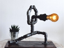 Lampa flamenco steampunkdesigncj, lampa steampunk
