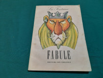 Fabule * la fontaine / ilustrații eugen taru/ 1980