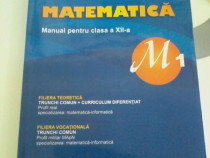 Marius Burtea Manual de matematica pentru clasa XII-a, profi