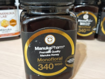 Miere Manuka Pharm MGO 340 monoflora ORIGINALA 500g SIGILATA