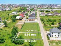Teren 524 mp - Str. Safirului, Bragadiru - Utilități & Stradal