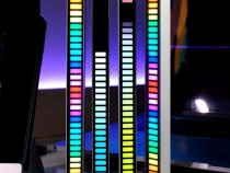 Led Bar RGB, VU Meter, 32 LED RGB, Sincronizare Sonora