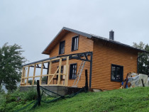 Construim case și cabane din lemn la preferința clientului