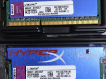 Ram laptop Kingston HyperX Kit 2x2GB DDR3 1333MHz CL7