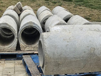 Tuburi din beton armat pentru podete trafic greu