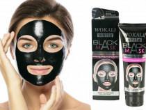 Masca de fata vitamine si acid hialuronic, Wokali Black Mask, 130 ml