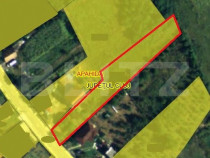 Teren intravilan 1700 mp, asfalt, utilitati, acces bus, Dezm