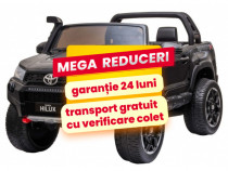 Masinuta Electrica 2 Copii 2-7 Ani Toyota Grand Hilux 4x4 180 Negru