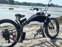 Bicicleta chopper cruiser electrica