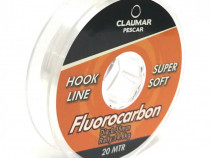 Fir Fluorocarbon Claumar Pescar Super Soft 20M 14.6KG 0.35MM