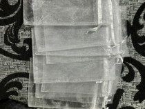 10 saculeti transparenți mireasă