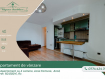 Apartament 2 camere, zona Fortuna, Arad