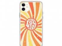 Husa telefon Wish You Were Here Clear Iphone 11