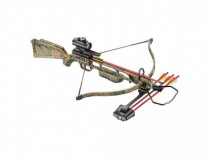 Set arbaleta recurve EK Archery Jaguar I Camo,cu sistem de ochire,noua