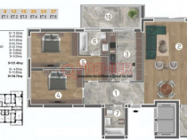 Apartament 3 Camere Finalizat de LUX Delta Vacaresti -